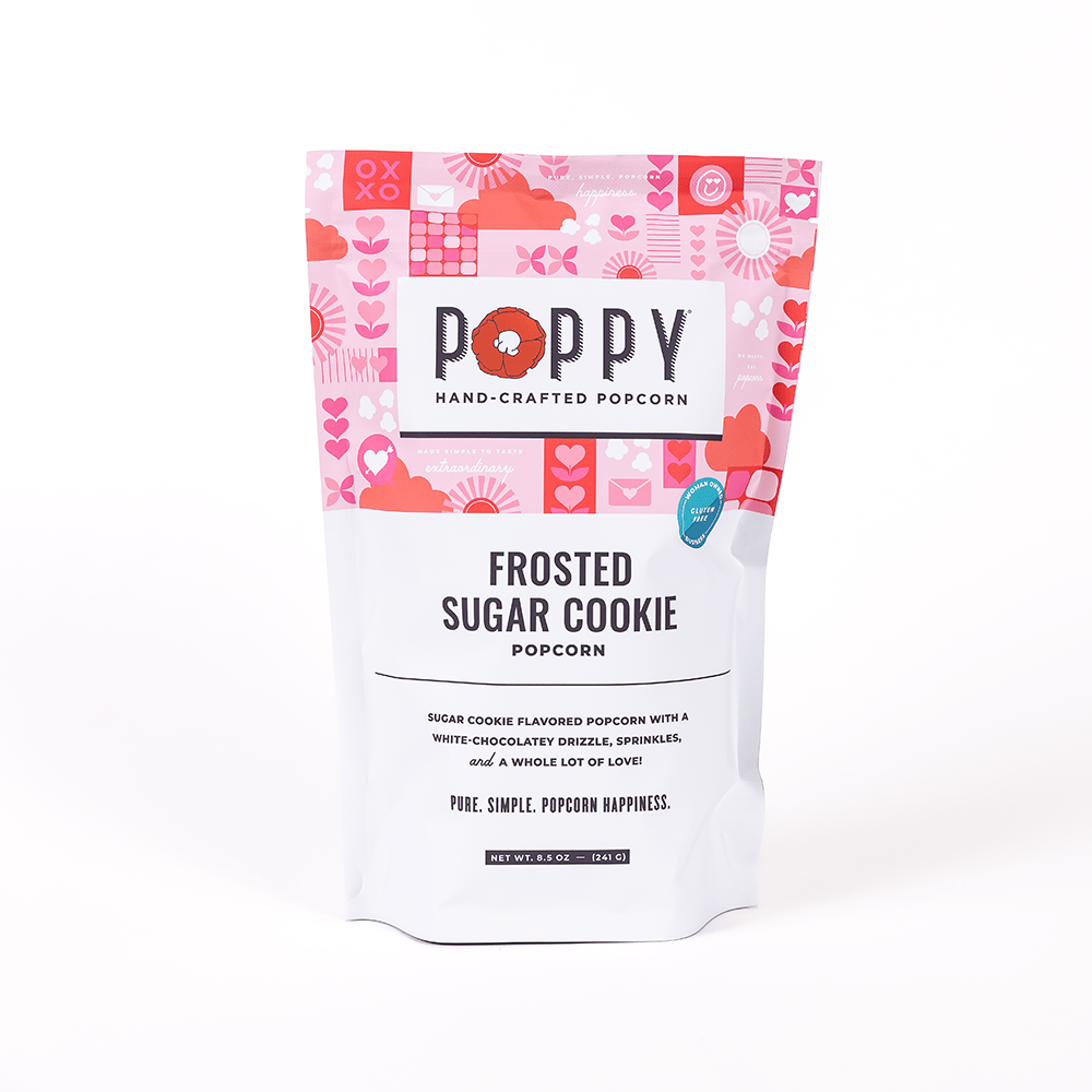 Frosted Sugar Cookie Popcorn Poppy Hand-Crafted Popcorn