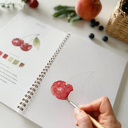 Fruit watercolor workbook emily lex studio