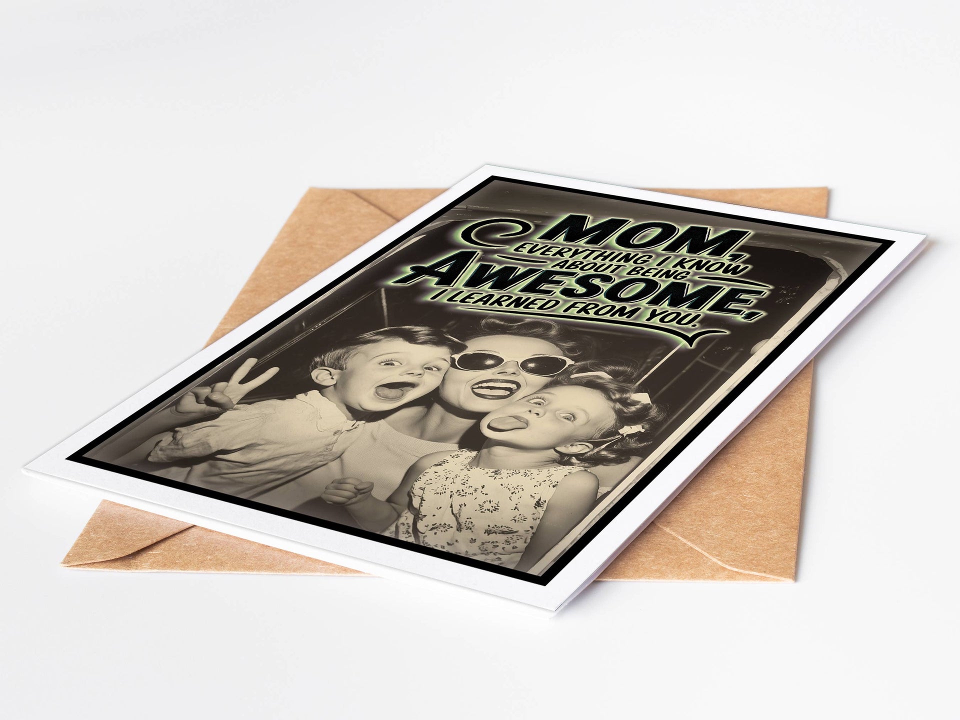 Funny Mothers Day Cards + Display Stand | Mothers Day Gifts: No Katie Doodle | Boutique Greeting Cards & Birthday Gifts