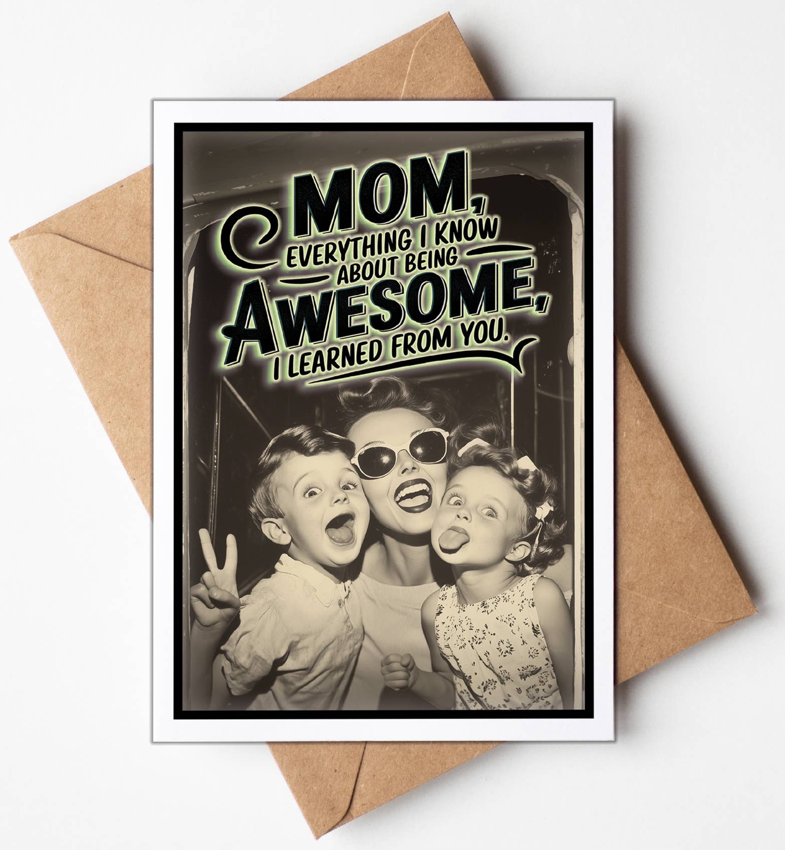 Funny Mothers Day Cards + Display Stand | Mothers Day Gifts: No Katie Doodle | Boutique Greeting Cards & Birthday Gifts