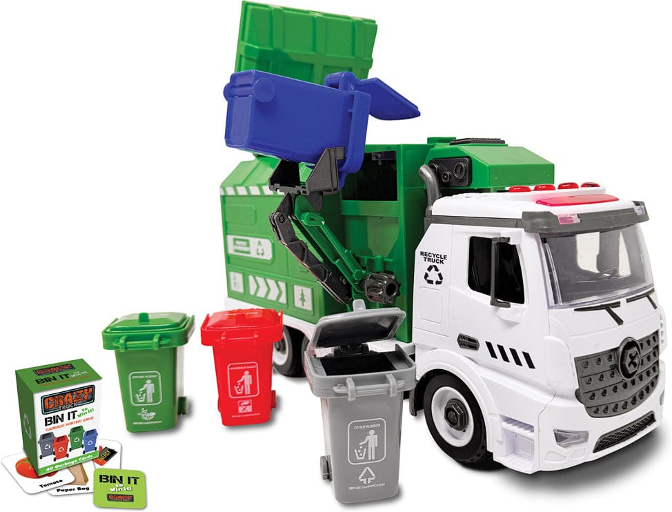 Garbage Recycling Truck Toy Thin Air Games