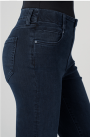 Gia Glider Pull-On Slim 29" Ins, Raven Wing Liverpool Jeans