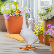 Giddy The Porch Goose Statue Evergreen Home & Garden