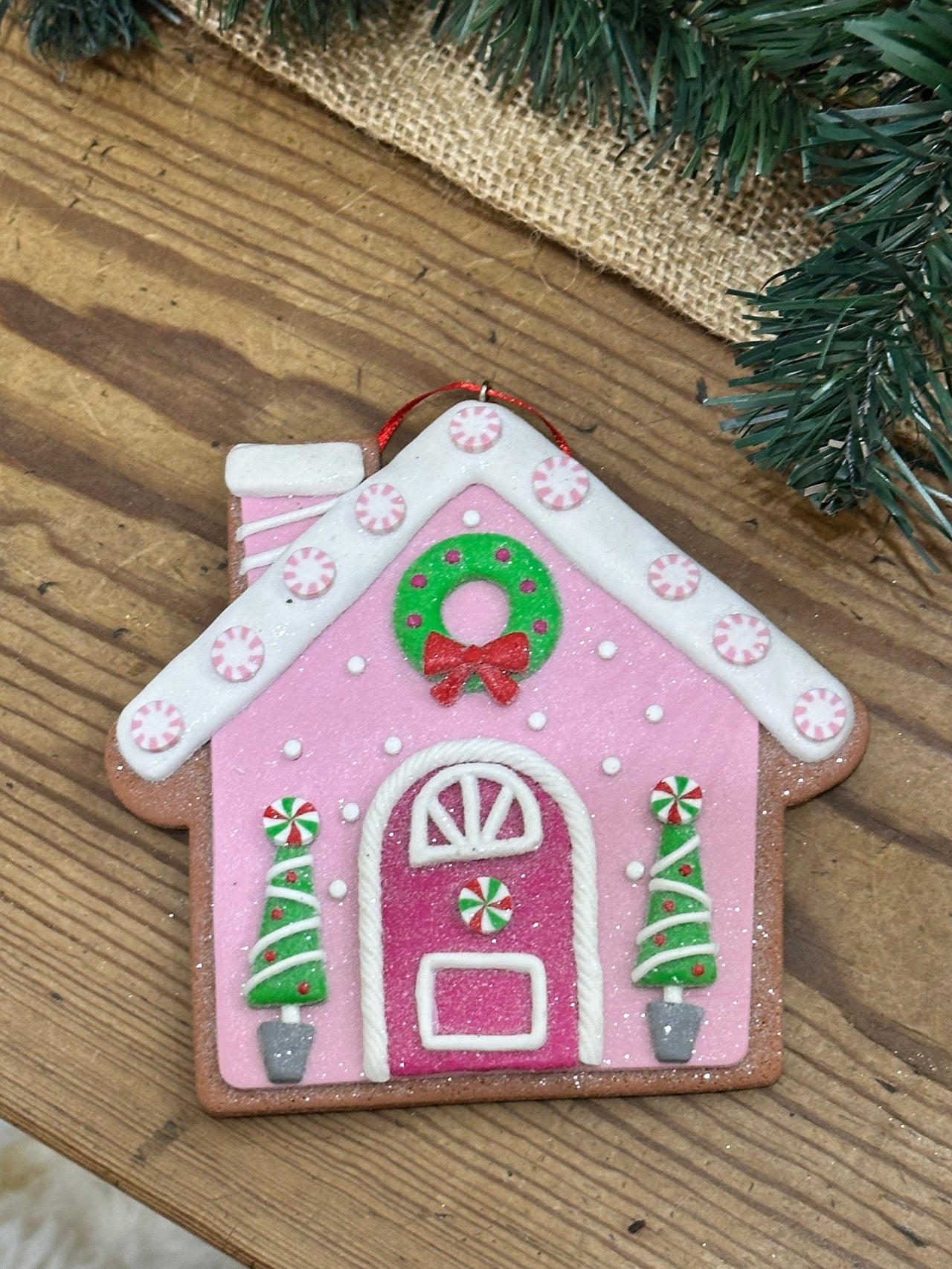 Gingerbread Ornaments Two's Company Christmas Ornament Gingerbread House