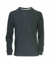 Go-To Fleece Crew Neck, Charcoal Purnell LLC Men's Clothing M