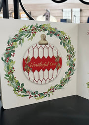 God With Us Advent Ornament Book DaySpring Christmas Ornament