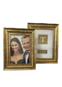 Thumbnail for Golden Fern Photo Frames | 2 Sizes Two's Company Picture Frames