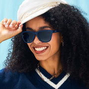 Goodr Drinks Seawater, Sees Future Sunglasses, Navy Goodr