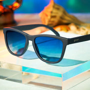 Goodr Drinks Seawater, Sees Future Sunglasses, Navy Goodr