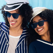 Goodr Drinks Seawater, Sees Future Sunglasses, Navy Goodr