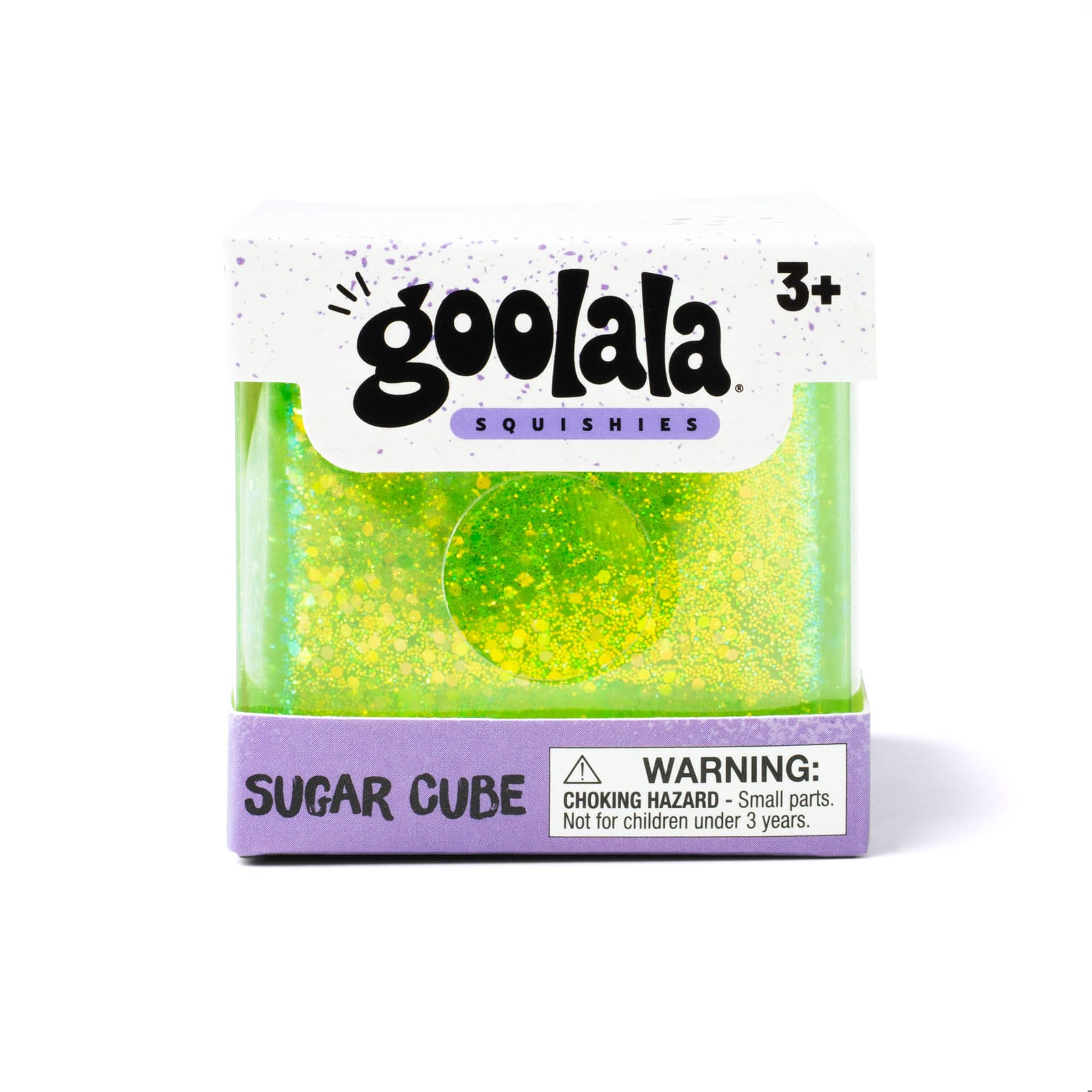 Goolala Squishies Cube, Blue Glitter Sensory Squeeze Toy DM Merchandising, Inc. Green