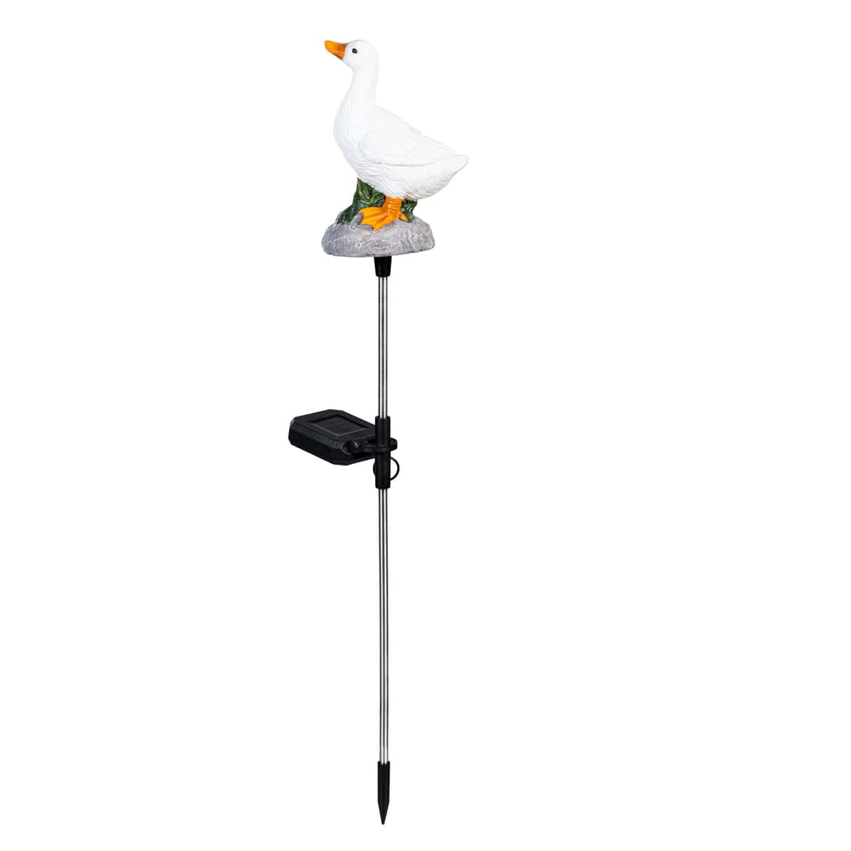 Goose with Sound Solar Garden Stake Evergreen Garden Stake
