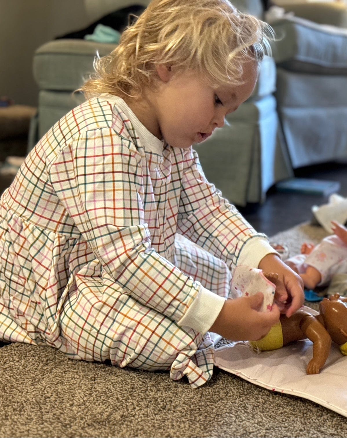 Goosies | Sweatshirt Dress | Apple Jack | 2T-5T Goosies Dress