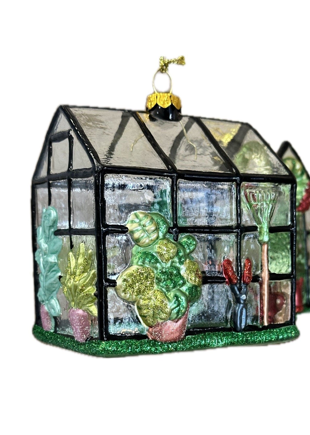 Greenhouse Ornament Ganz Holiday Ornaments Black