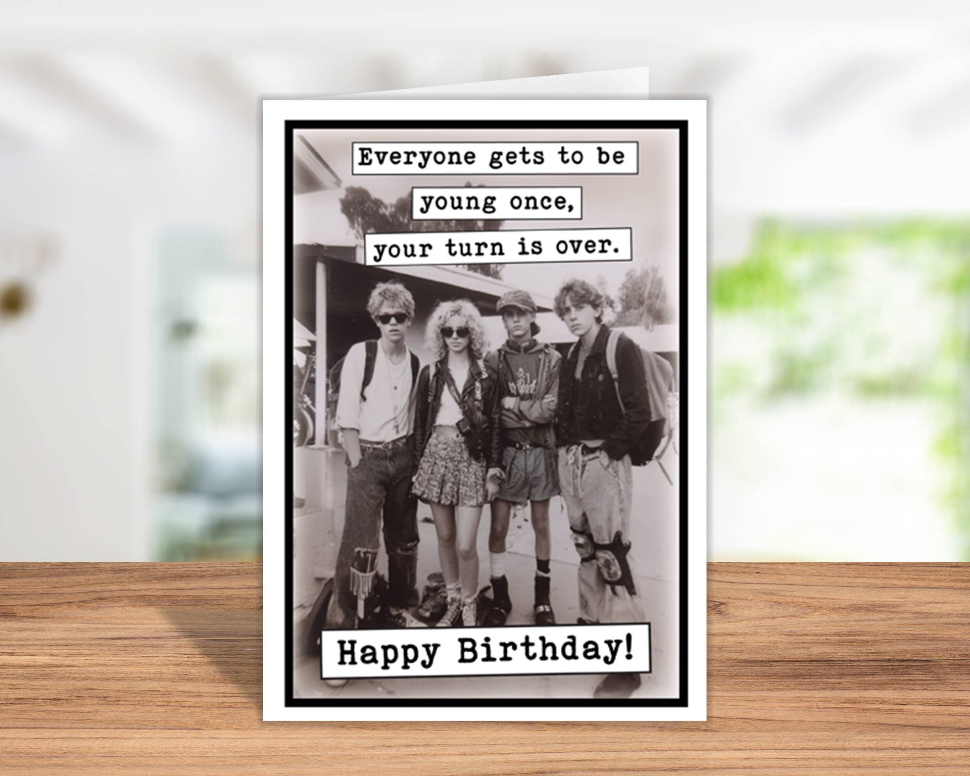 Greeting Cards with Display, Funny Birthday Cards | Handmade: No Katie Doodle | Boutique Greeting Cards & Birthday Gifts