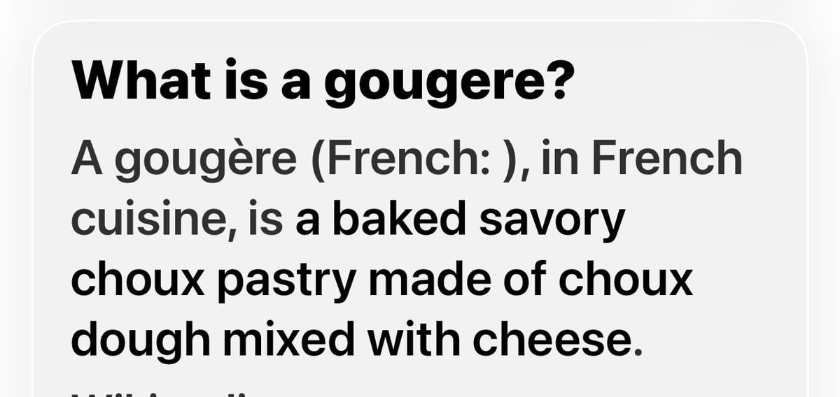 Gritscuits French Gougere Pastry Lady Belle Prepared Foods