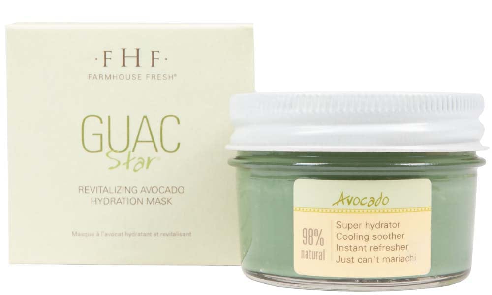 Guac  Star Soothing Avocado Hydration Mask 4 oz FarmHouse Fresh Skin Care