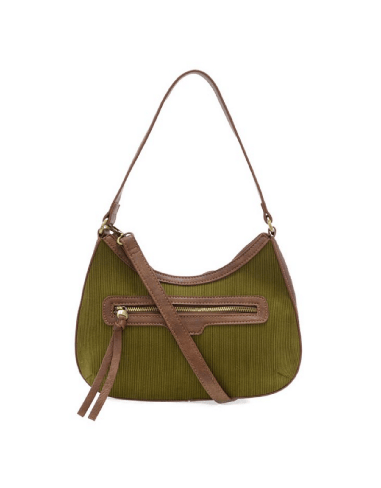 Hallie Hobo Bag in Olive Corduroy Joy Susan Crossbody Olive