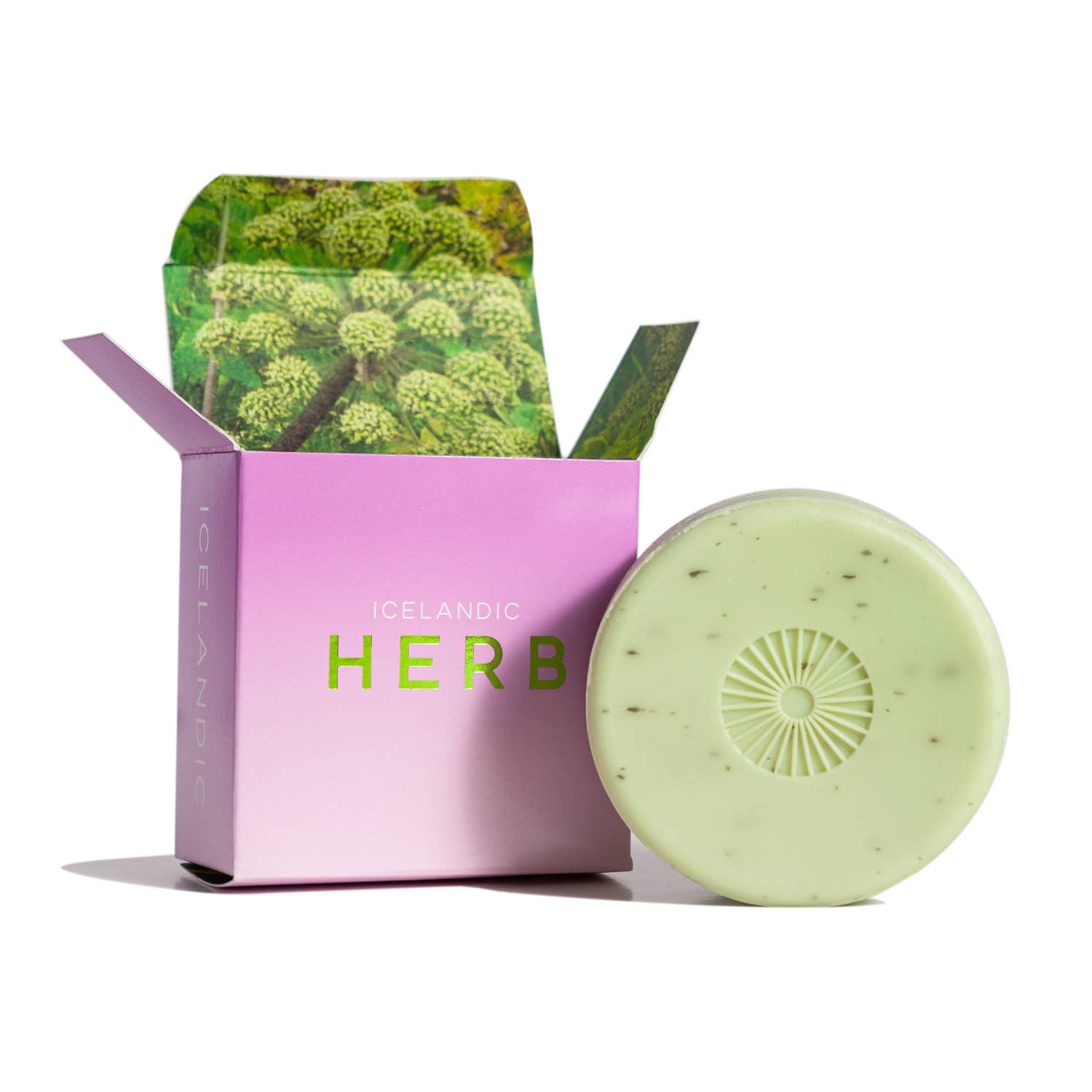 Hallo Iceland Angelica Herb Soap: 4.3 oz Kalastyle Soap Co.