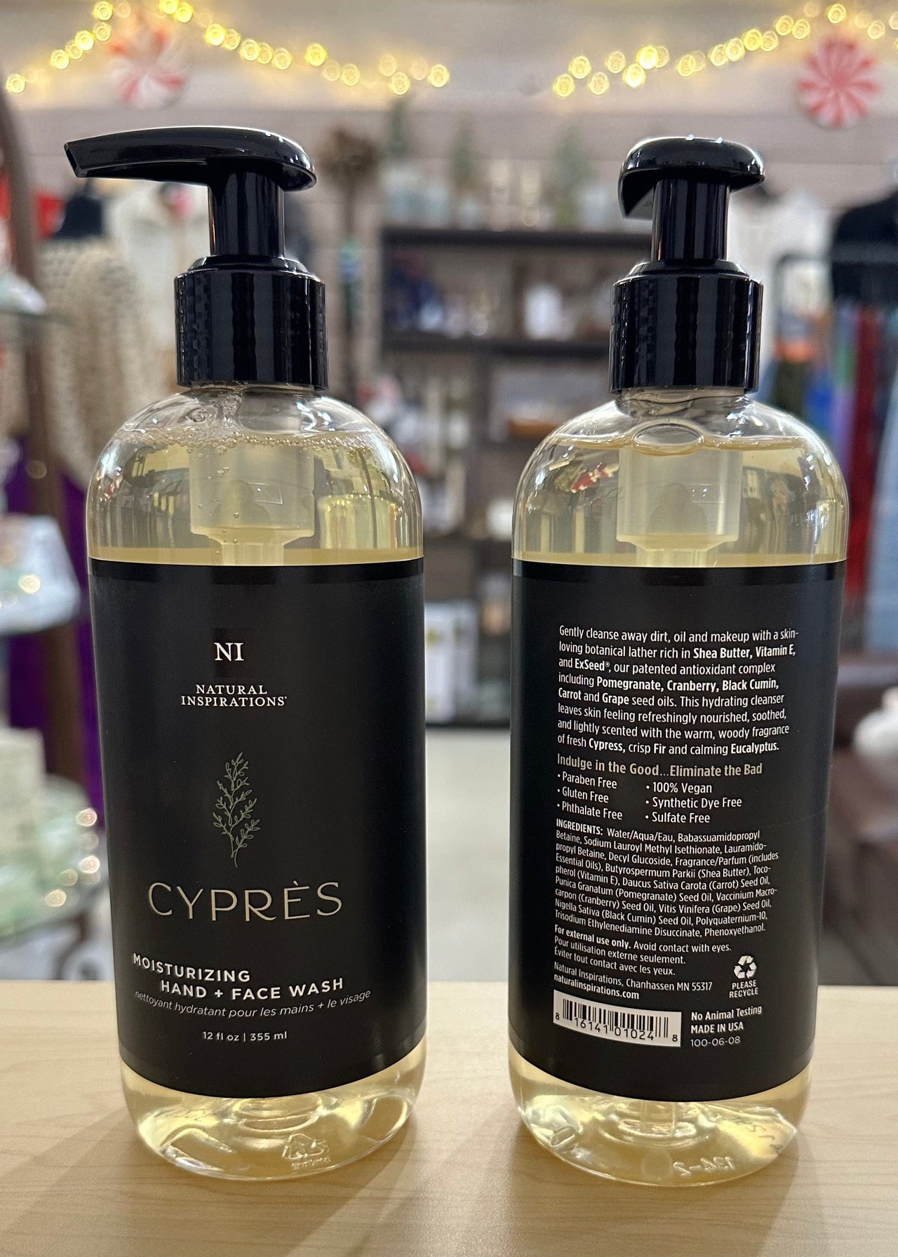 Hand + Face Wash | Cypress Natural Inspirations Face soap