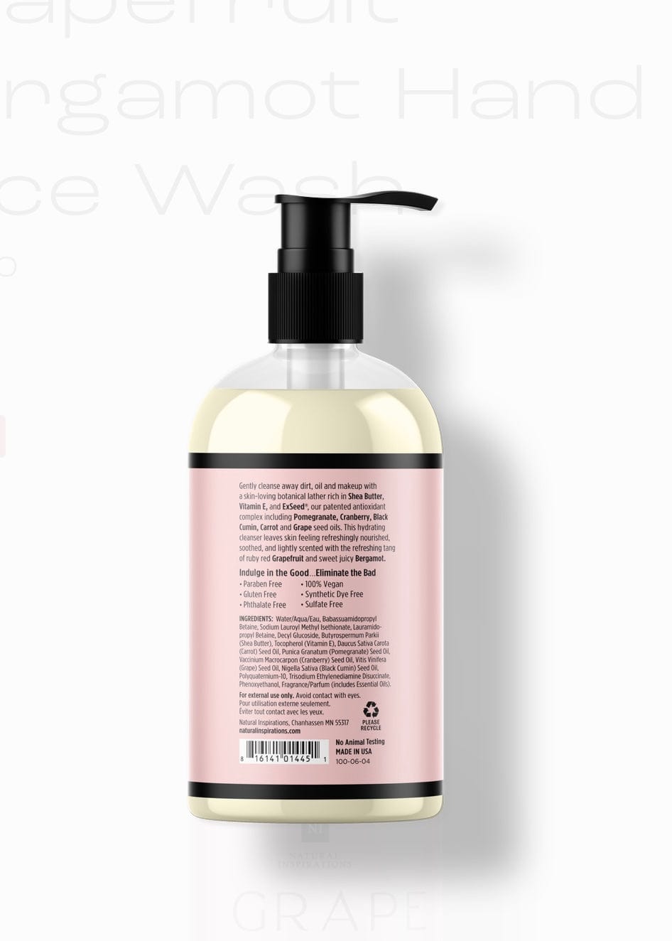 Hand + Face Wash | Grapefruit Natural Inspirations