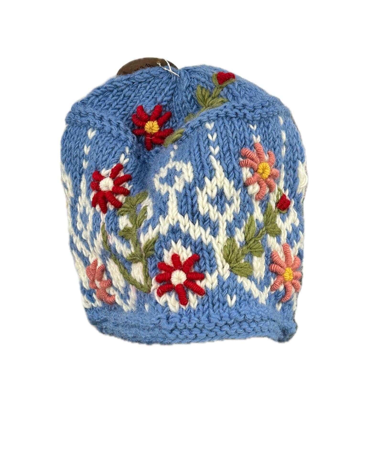 Hand Knit Beanie | 4 Colors Ganz Beanie Blue