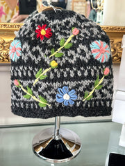 Hand Knit Beanie | 4 Colors Ganz Beanie Charcoal