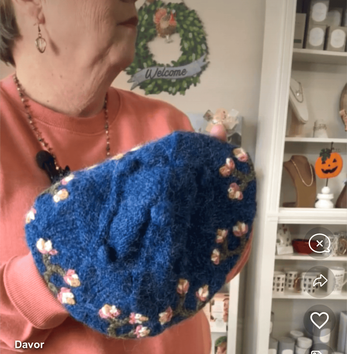 Hand Knit French Bonnet Peruvian Trading Co LLC Accessories