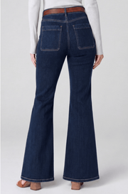 Hannah Flare Vintage Patch Pockets 28”Collegiate Blue Liverpool Jeans
