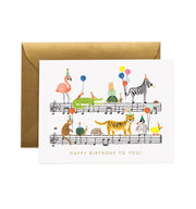 Happy Birthday Song Card Rifle Paper Co.