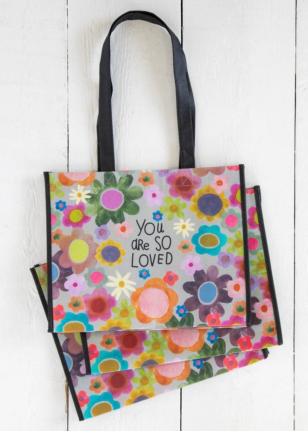 Happy Gift Bags Large - You are so Loved Natural Life Large