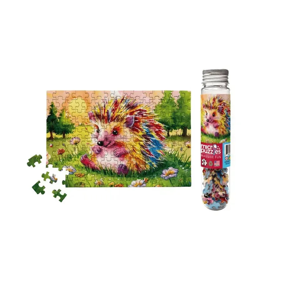 Happy Little Hedgehog Mini Puzzle by Micro Puzzles Micro Puzzles LLC