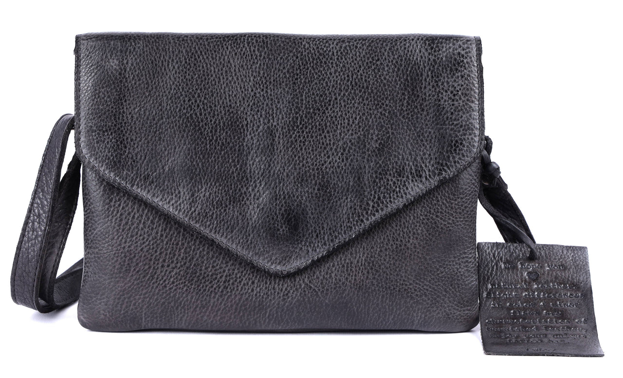 Harbor Leather Crossbody Bags - Select Colors on Sale Now!: Charcoal Latico Leathers