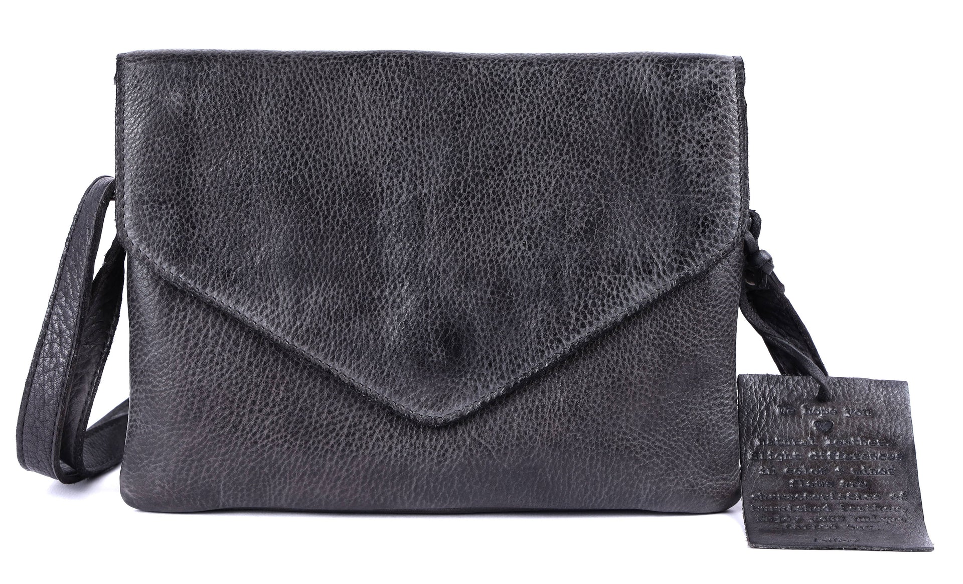 Harbor Leather Crossbody Bags - Select Colors on Sale Now!: Charcoal Latico Leathers