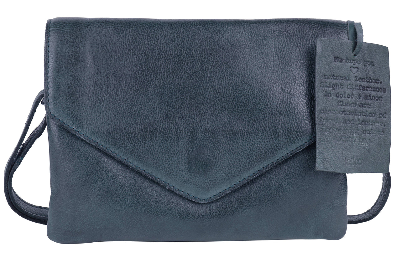 Harbor Leather Crossbody Bags - Select Colors on Sale Now!: Denim Latico Leathers