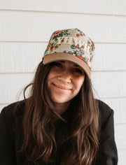 Hat: Floral YHWH Jenessa Wait