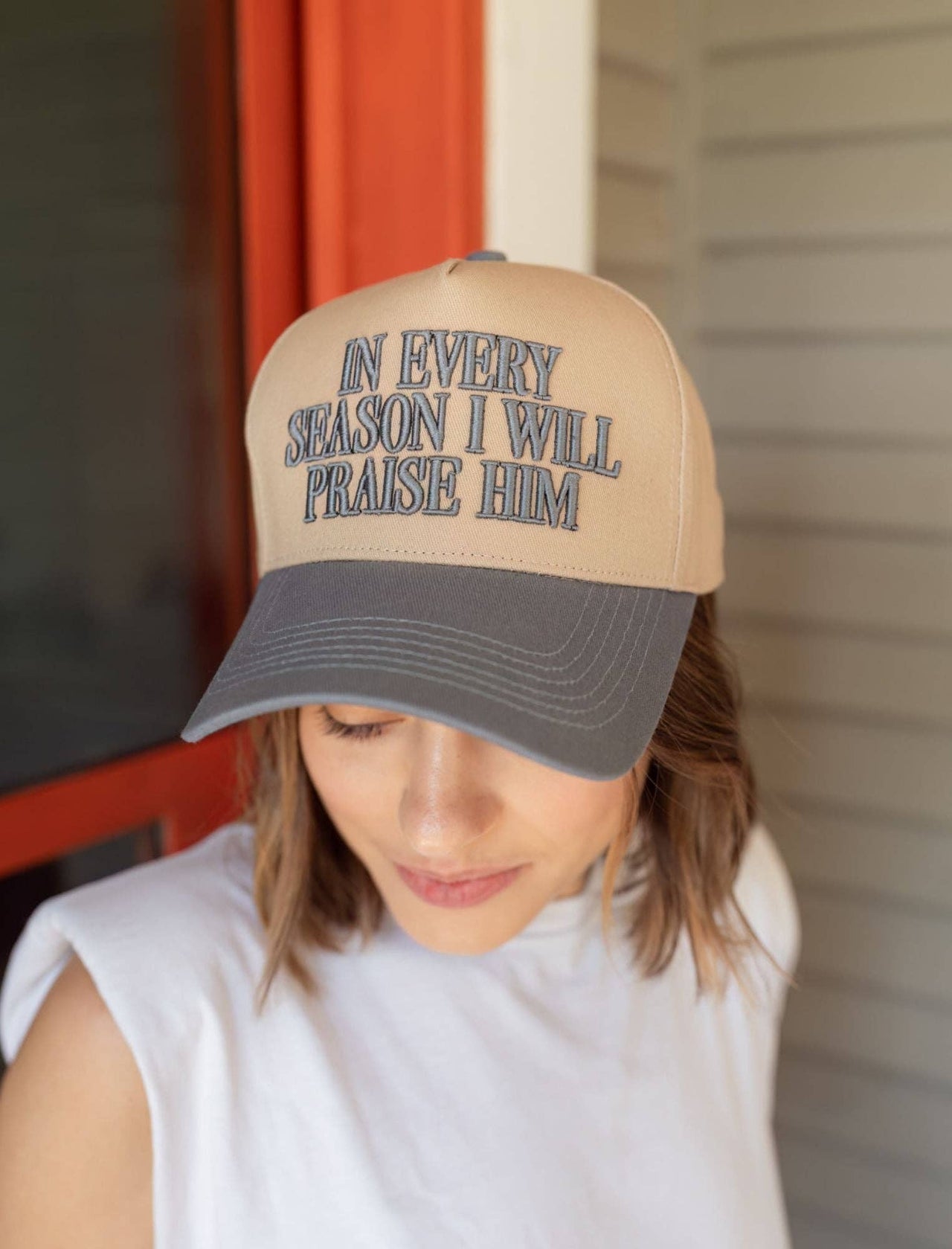 Hat: In every season I will praise Him Jenessa Wait