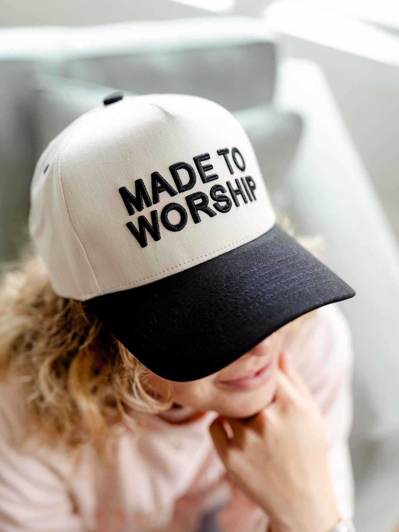 Hat: Made to worship Jenessa Wait