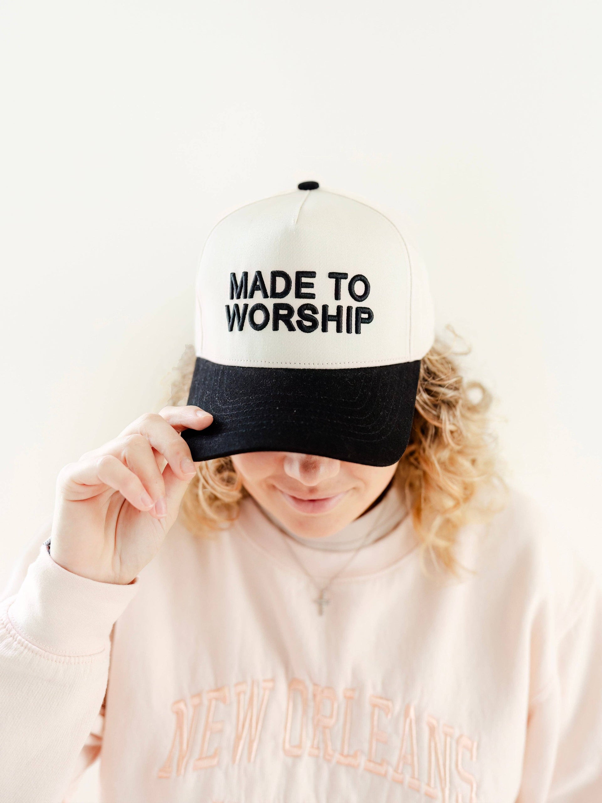 Hat: Made to worship Jenessa Wait