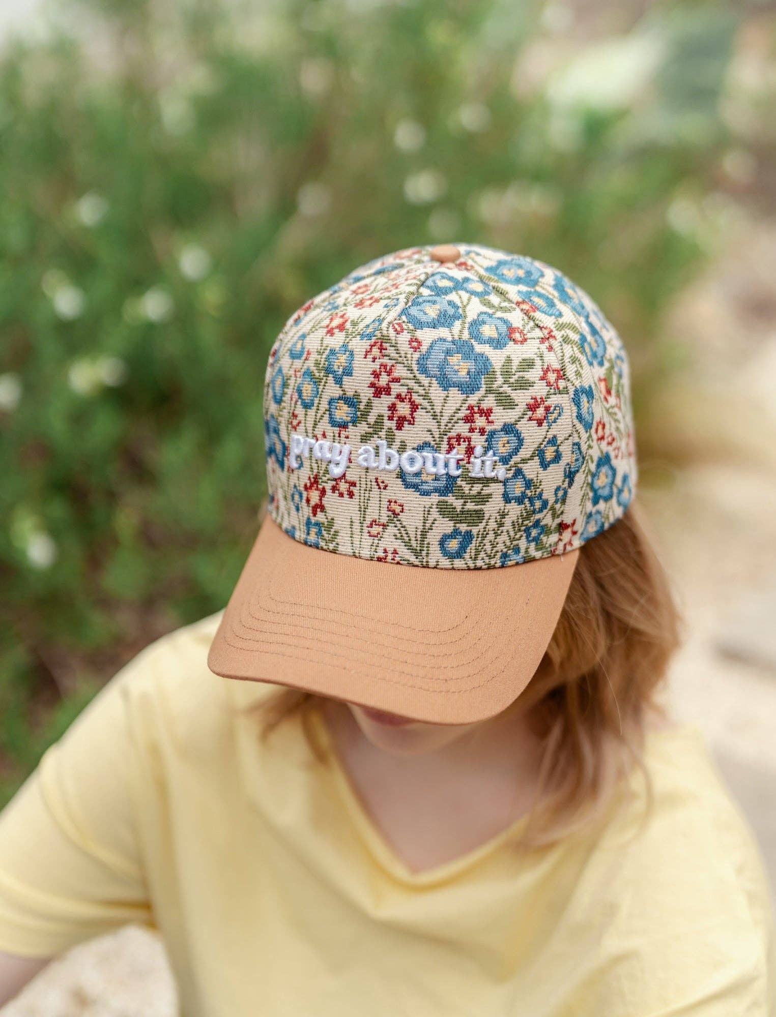 Hat: Pray about it Jenessa Wait