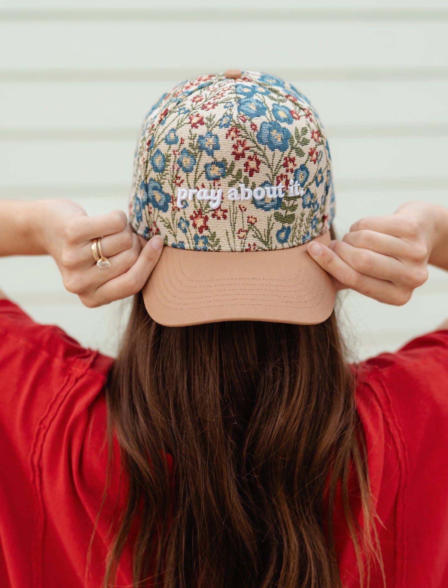 Hat: Pray about it Jenessa Wait