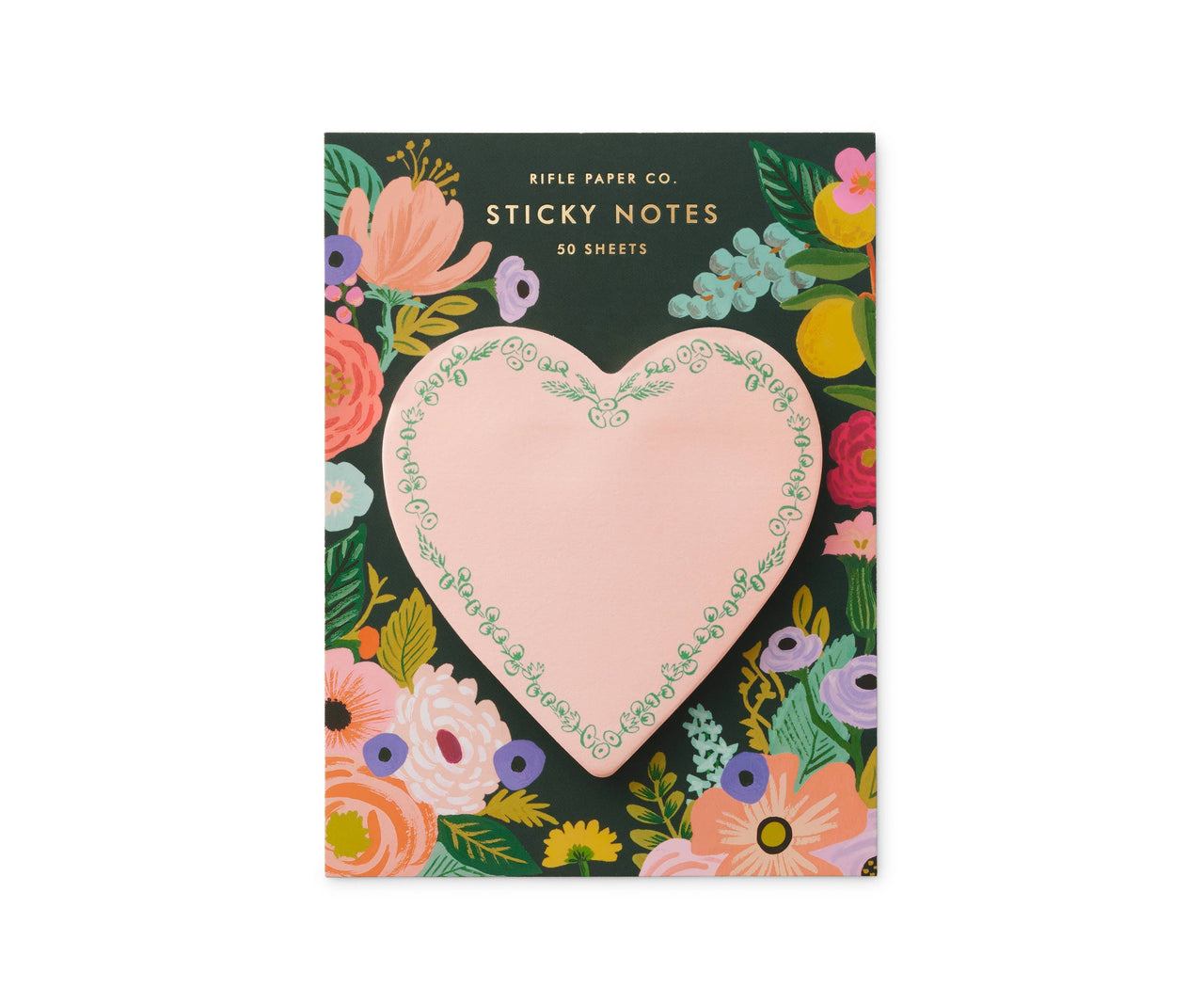 Heart Valentine's Day Sticky Notes Rifle Paper Co.