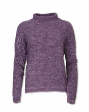 Heathered Chenille Sweater, Plum Purnell LLC Top