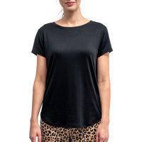 Thumbnail for Hello Mello Solid Dream Tee JaneMarie SS Tee S / Black