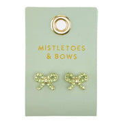 Holiday Studs - Mistletoes & Bows Creative Brands Earrings
