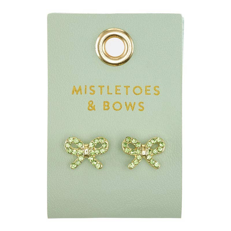 Holiday Studs - Mistletoes & Bows Creative Brands Earrings