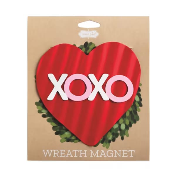 Holiday Wreath Magnet - XOXO Mud Pie Magnets