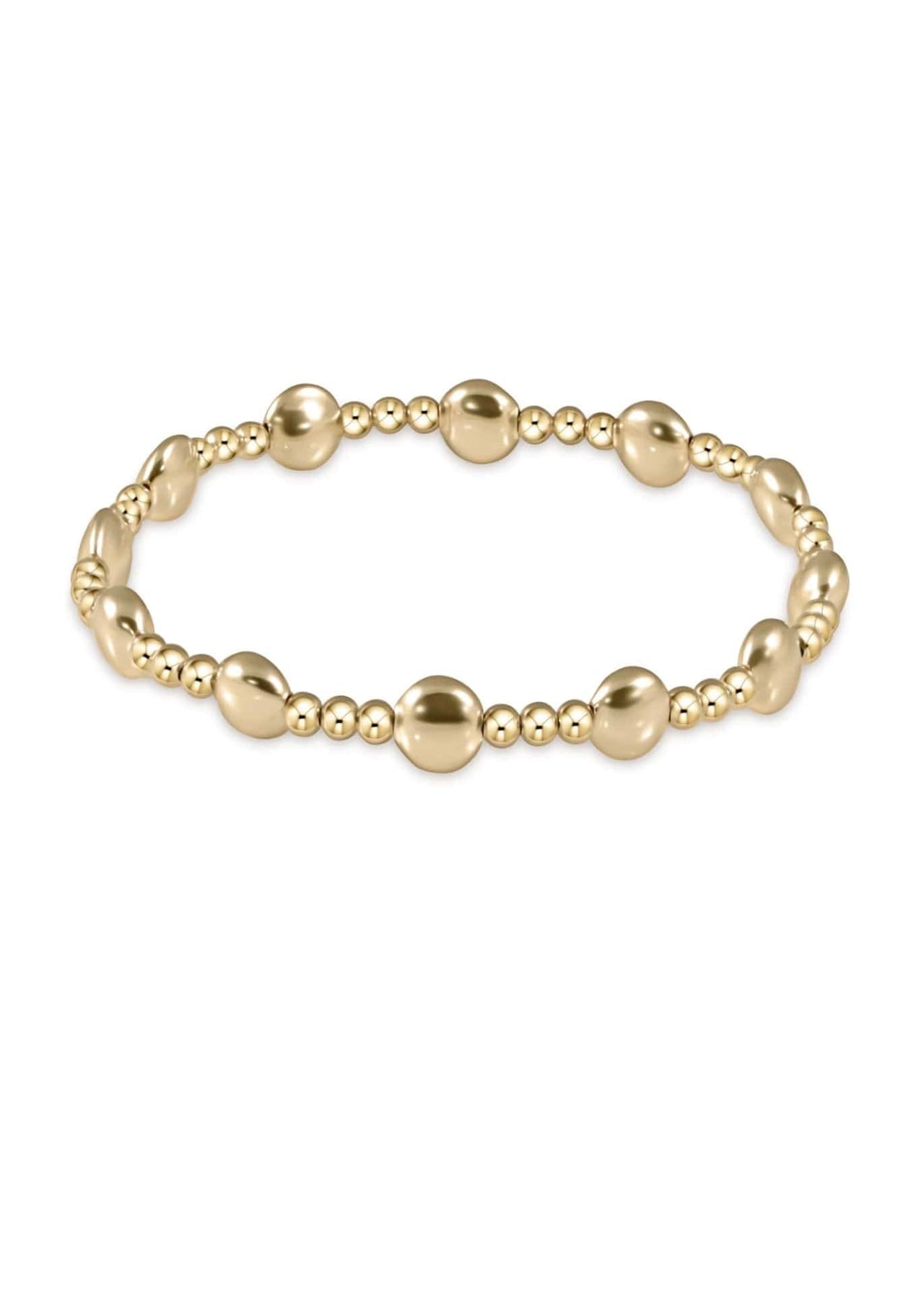 Honesty Gold Sincerity 6mm Gold Bead Bracelet e.newton Designs Bracelet Honesty Gold Sincerity 6 mm