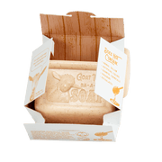 Honey Goat Milk 5oz pressed bar soap San Francisco Soap / Man Bar Soap