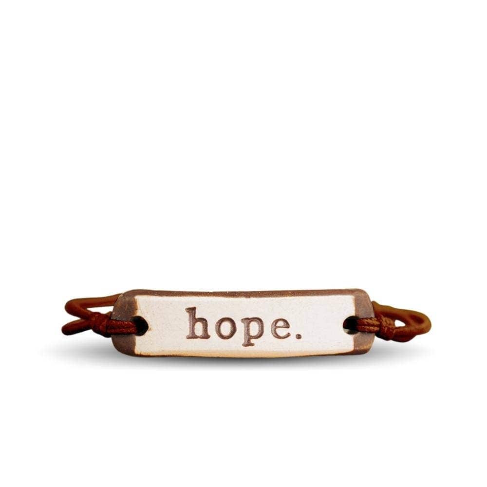 Hope. Original Bracelet MudLOVE Brown